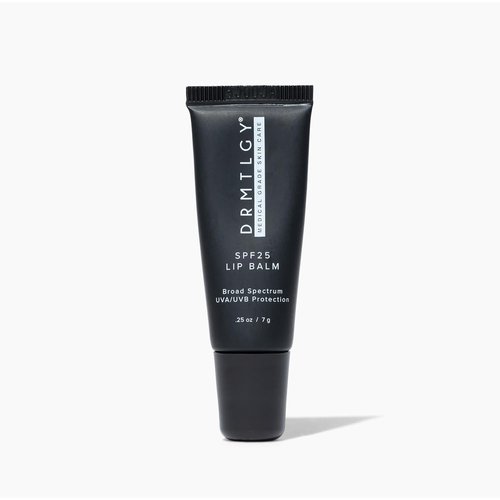 DRMTLGY SPF 25 Lip Balm – Hydrating & Nourishing Lip Protection with Avocado, Shea Butter & Cocoa Butter – Broad Spectrum UVA UVB Shield – Non-Sticky, Smooth Finish – .25 oz