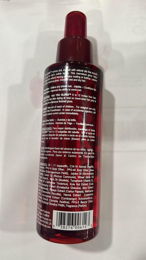 Skiennix Instant Gloss Spray - 8oz Shine Enhancer for Him & Her | Perfect for All Hair Types