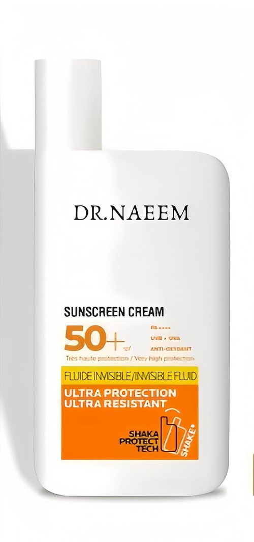 Organic Brightening Sunscreen SPF 50+ PA+++ - Mineral UV Protection with Zinc Oxide & Titanium Dioxide | Non-Greasy Matte Finish, 50ml