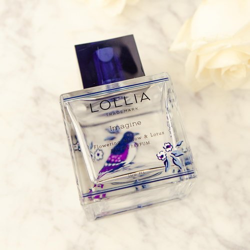 LOLLIA Imagine Eau de Parfum - Captivating Flowering Willow & Lotus Scent | 3.4 fl. oz. Women's Fragrance