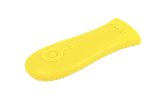 Lodge Silicone Hot Handle Holder - Dishwasher Safe Hot Handle Holder Designed for Lodge Cast Iron Skillets 9 Inches+ w/Keyhole Handle - Reusable Heat Protection Up to 500° - Black