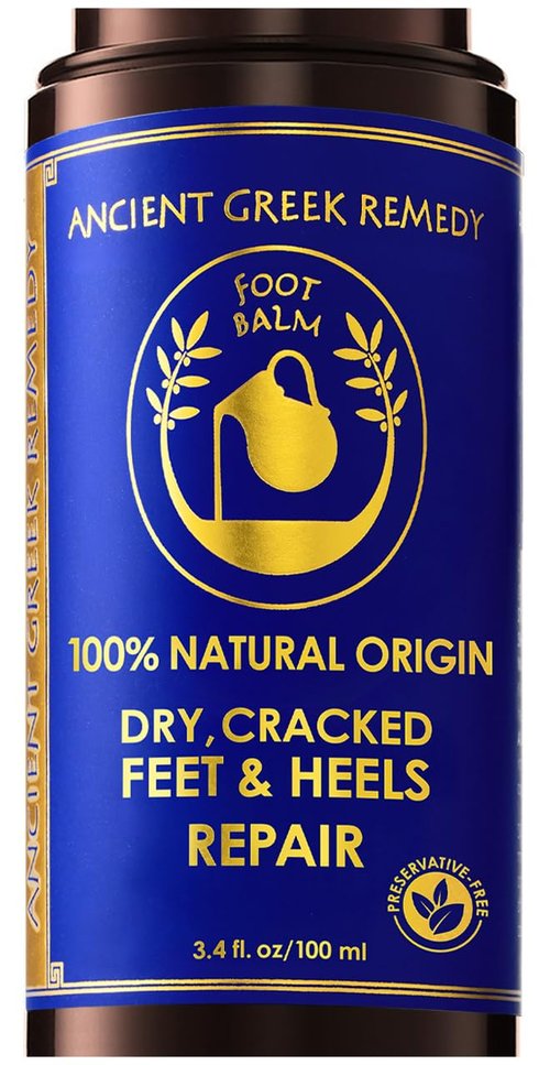 Regine Switzerland Dry Cracked Heels Repair - Organic Foot Cream with Jojoba & Lavender | Hydrating Moisturizer | 3.4 oz