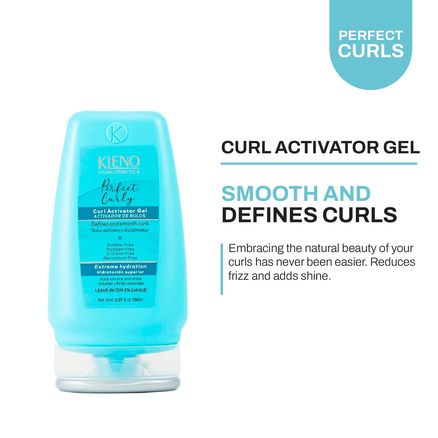 Skiennix Curly Activator Gel - Nourishing Hair Care Treatment | 150 ml