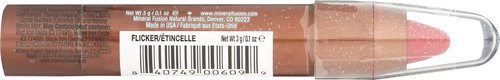 Mineral Fusion Sheer Moisture Lip Tint - Flicker Color, Hydrating Formula, 0.1 oz