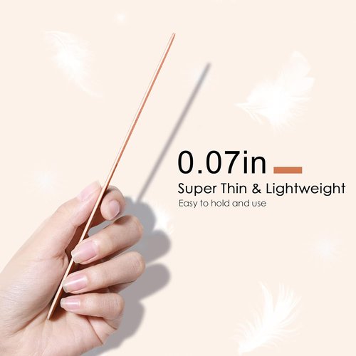 Canvalite Nail File - Large Emery Boards 180 Grit for Natural Nails | 100PCS Manicure Tool Set