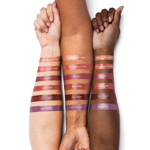 OFIR Lip Rouge Satin Hydrating Lipstick - Full Coverage Cream Formula with Shea Butter & Apricot Oil | Neutral Brown 0.12 oz
