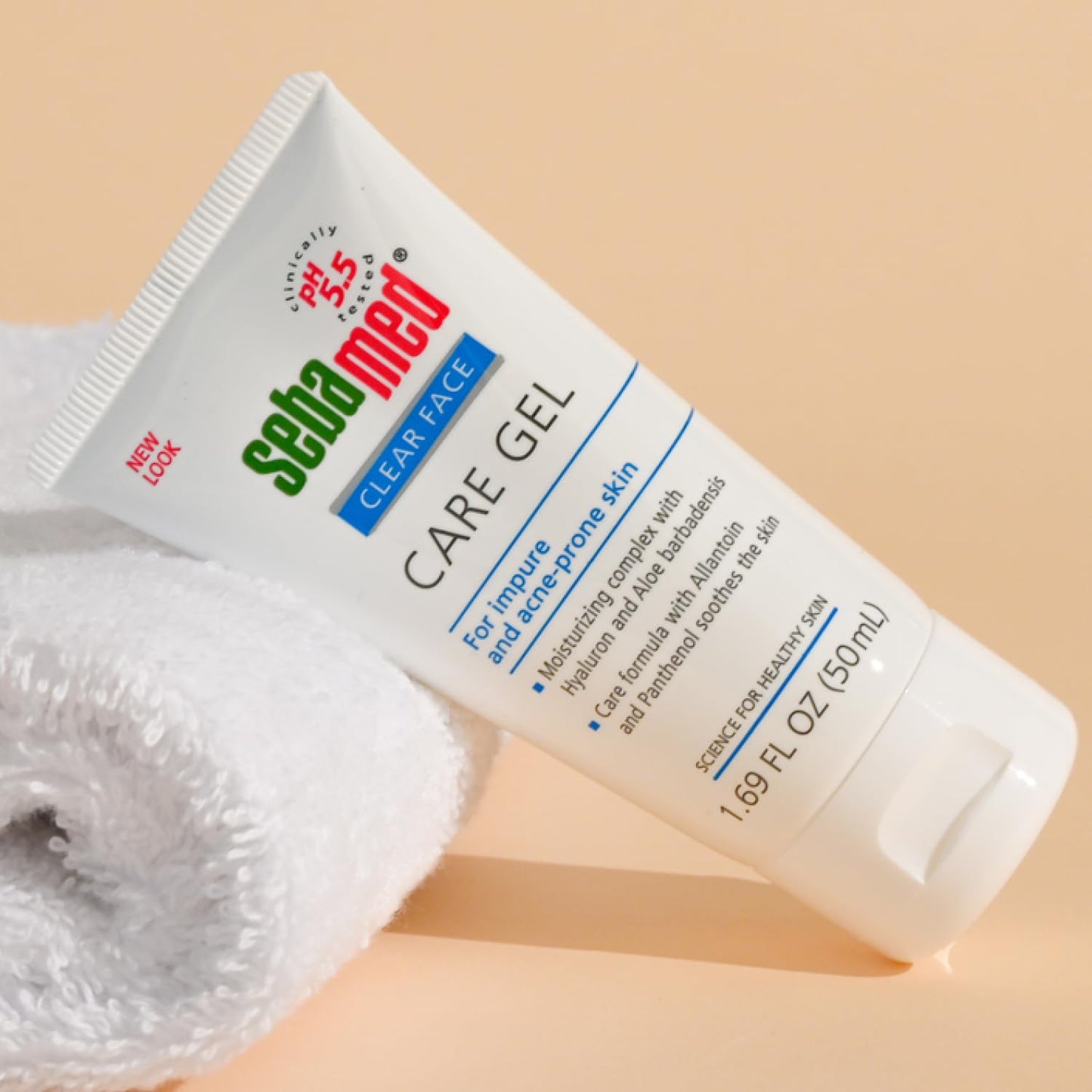 Sebamed Clear Face Care Gel - Aloe Vera & Hyaluronic Acid for Acne-Prone Skin | 50mL - Made in Germany