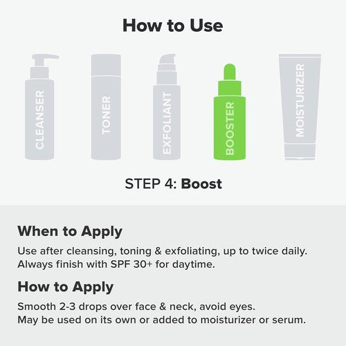 Paula's Choice BOOST Niacinamide Face Serum - Pore Minimizer with Vitamin B3 & C | Fragrance-Free, 0.67oz