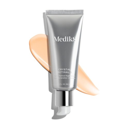 Medik8 Crystal Retinal 6 - Advanced Firming Night Serum with Hyaluronic Acid & Vitamin E - 1 oz