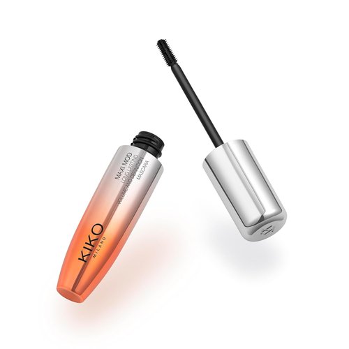 KIKO Milano Maxi Mod Mascara - Volumizing Formula for Bold Lashes | Long-Lasting Black Color