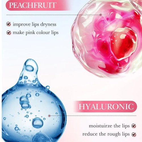 Natural Lip Lightening Balm with Hyaluronic Acid | Exfoliates Dead Skin, Fades Discoloration, Moisturizing for Smokers, Men & Women