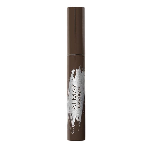 Almay Eyebrow Gel - Flake-Free & Lightweight Formula with Marula Oil | Medium Brown, 1 Count