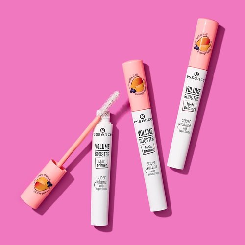 Essence Volume Booster Lash Primer Mascara - Infused with Mango Butter & Acai Oil | Vegan & Cruelty-Free | White