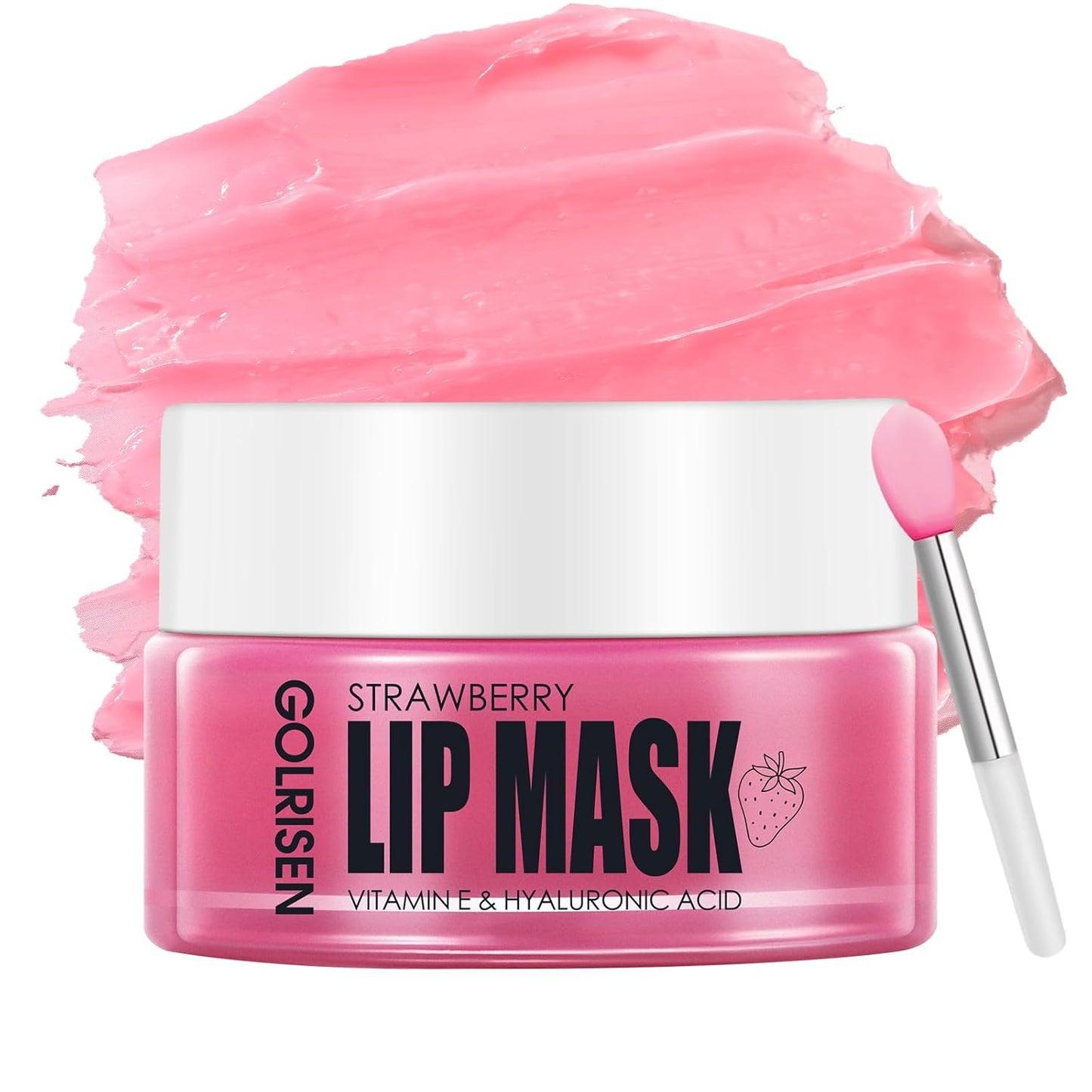 Skiennix Lip Mask - Hydrating Overnight Treatment with Hyaluronic Acid & Vitamin E | 0.7 oz for Soft, Smooth Lips