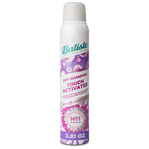Batiste Touch Activated Dry Shampoo - 24-Hour Freshness & Oil Absorption | 3.81 Oz