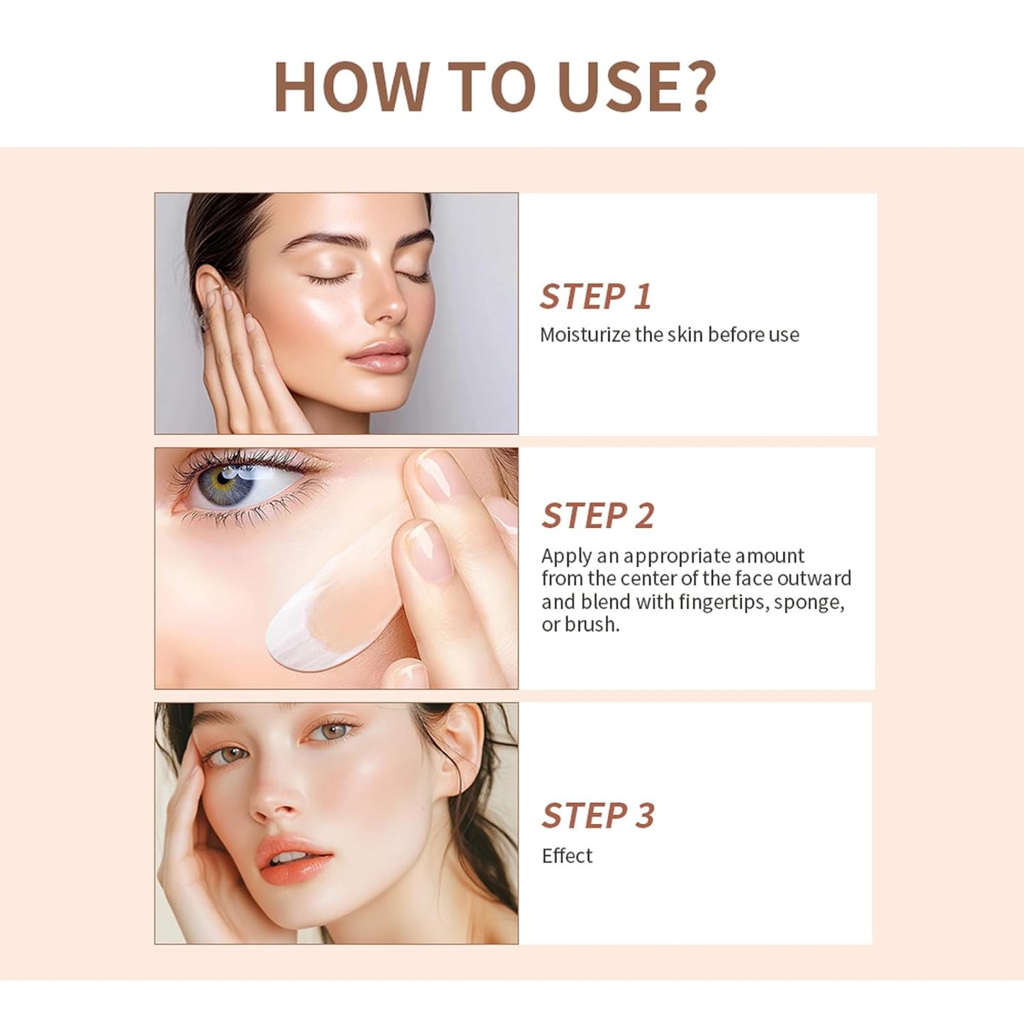 Skiennix 4-in-1 Color Changing Foundation - Auto-Adjusting Liquid with SPF 30 & Natural Matte Finish (Light)
