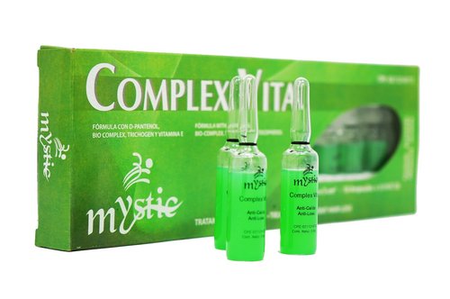 Regine Switzerland Mystic Complex Vital Ampoules - Hair Loss Regrowth Treatment with Biotin & Tocopherol (10 Pack)