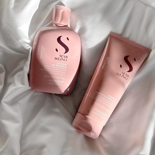ALFAPARF MILANO Moisture Nutritive Shampoo & Conditioner Set - Sulfate-Free for Dry Hair | Color Safe, Adds Shine & Softness