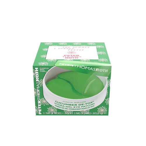 Peter Thomas Roth | Cucumber De-Tox Hydra-Gel Eye Patches - Travel Size for Refreshing Eye Care
