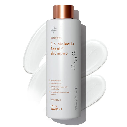 FOUR REASONS Bio-Molecule Bond Repair Shampoo - Moisturizing & Strengthening for Color Treated Hair | 10.1 Fl Oz