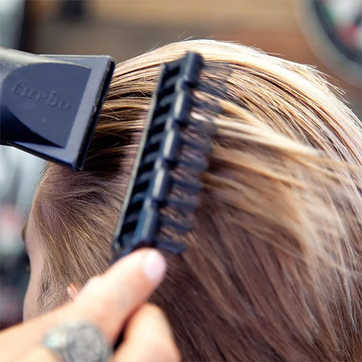 Uppercut Deluxe Vent Brush for Men - Blow Dry Hair Brush with Vented Design & Flexible Bristles for Styling