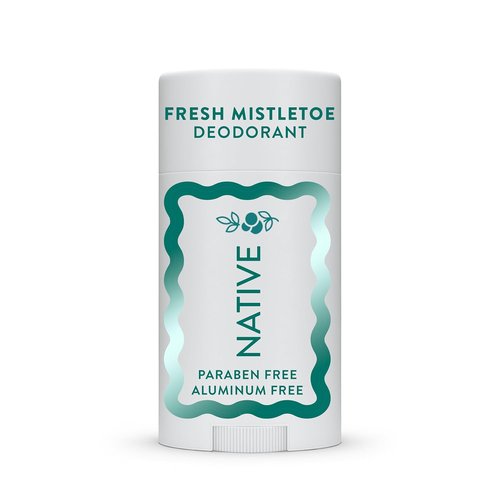 Native Deodorant - Holiday Edition Fresh Mistletoe Scent | 72-Hour Odor Control, Aluminum-Free Formula