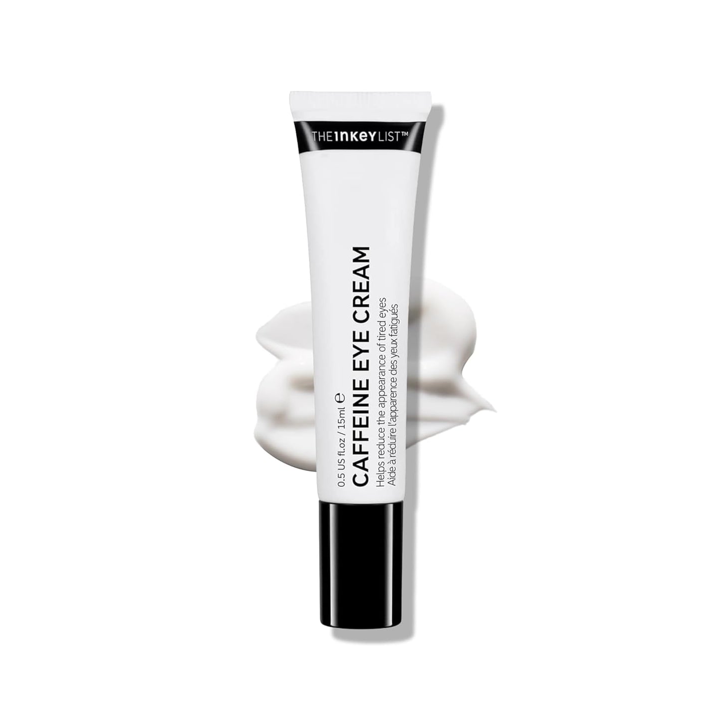 The INKEY List Caffeine Eye Cream - Reduce Puffiness & Dark Circles | 0.5 Fl Oz