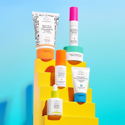 Drunk Elephant The Littles 6.0 Skin Care Set - Best-Selling Essentials for Radiant Skin | Includes Serums & Creams
