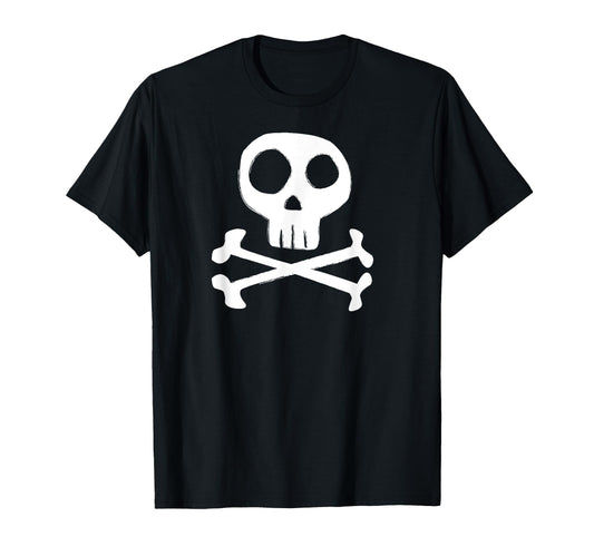 Skull and Crossbones Pirate Jolly Rogers Flag T Shirt T-Shirt