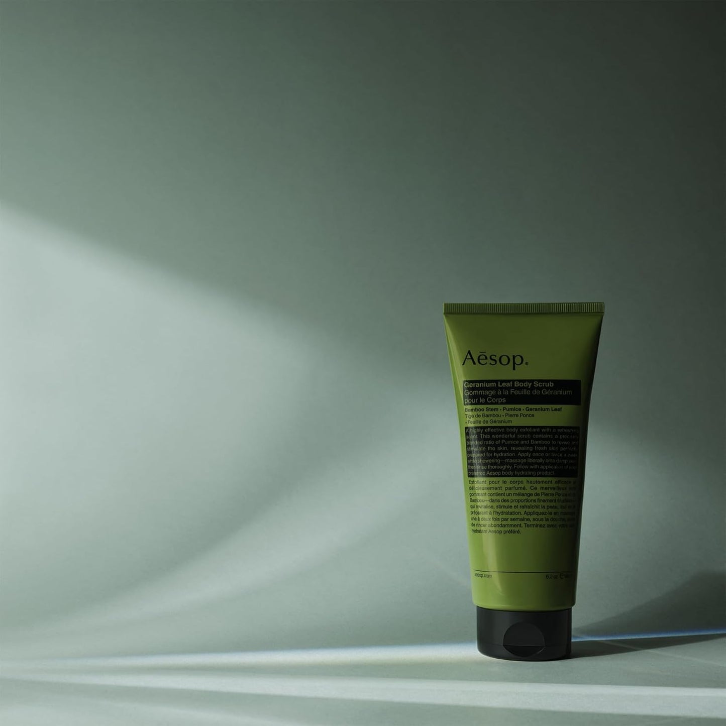 Aesop Geranium Leaf Body Scrub - Exfoliating Polish with Bamboo & Pumice for Smooth Skin | 6.2 oz