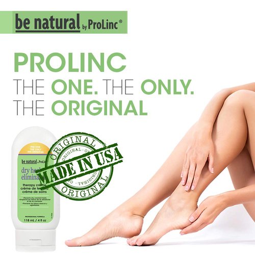ProLinc Dry Heel Eliminator - Fast Absorbing Hydration for Dry Heels & Feet | 4 Fl. Oz, Made in the USA