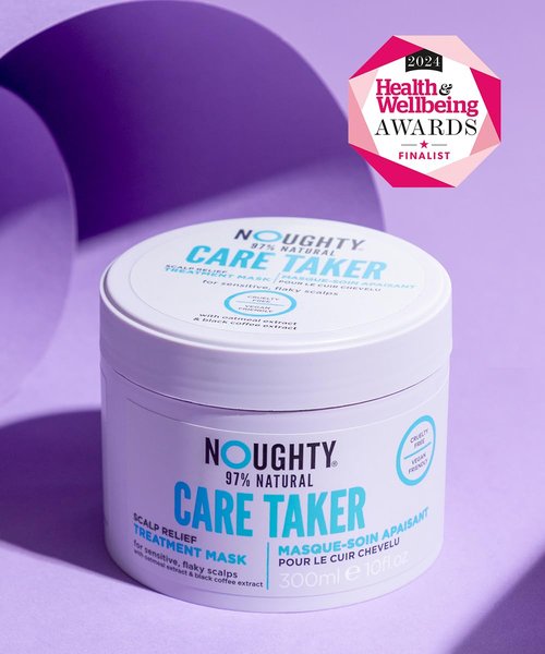 Noughty Scalp Relief Treatment Mask - 97% Natural Formula with Oatmeal & Black Coffee Extract | 10 fl. oz.