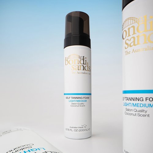 Bondi Sands Self Tanning Foam - Lightweight, Aloe Vera-Enriched Formula for Streak-Free Tan