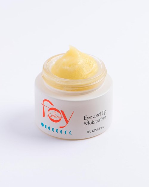 Foy Illuminate+Smooth Eye and Lip Moisturizer - Luxurious Hydration & Anti-Aging with Hyaluronic Acid - 1 oz