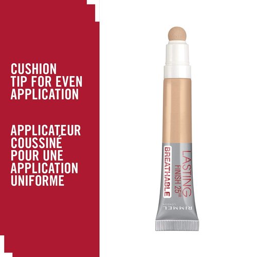 Rimmel Lasting Finish Breathable Concealer - Lightweight Formula, Shade 300 | 7ml