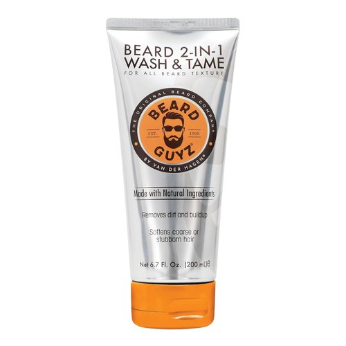 Beard Guyz 2-in-1 Beard Wash & Conditioner - Deep Cleansing Shampoo for Softening & Taming - 6.7 oz