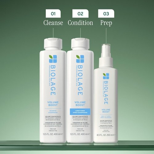 Biolage Volume Boost Shampoo - Long-Lasting Volume & Shine for Fine Hair | Vegan & Paraben-Free
