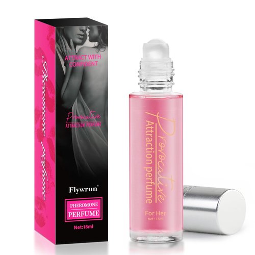 Flywrun Pheromones Perfumes for Women Roll-On, Long-Lasting Elegant Fragrance, Enhance Presence & Confidence, Vegan & Cruelty-Free Travel Perfume