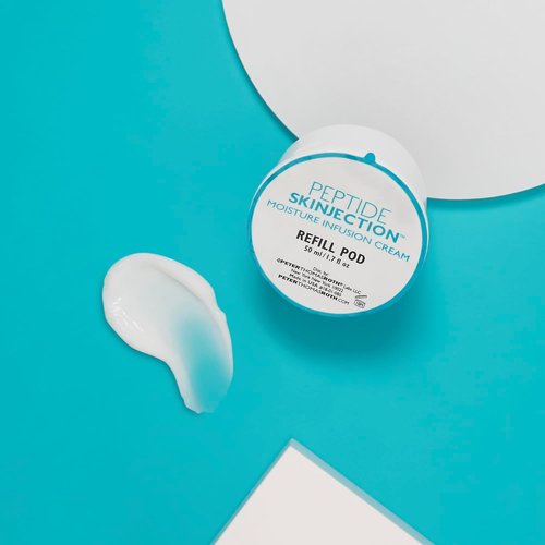 Peter Thomas Roth | Peptide Skinjection™ Moisture Infusion Cream Refill Pod - 1.7 Fl Oz | Boost Firmness & Elasticity, Reduce Fine Lines & Dryness