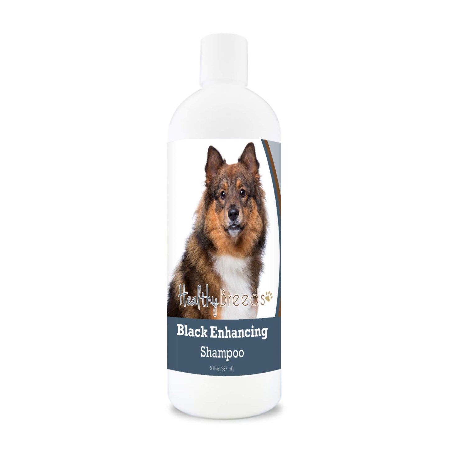 Healthy Breeds Eurasier Black Enhancing Shampoo - Gentle Cleanser with Vitamin E, Aloe & Coconut Oil That Adds Brilliance, Shine & Intensity to Darker Coats - Floral Scent - 8 oz