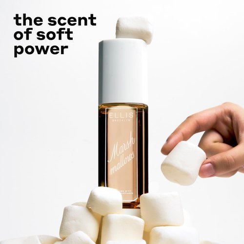 Ellis Brooklyn Marshmallows Perfume Mist - Vegan Gourmand Scent with Marshmallow & Caramel | 90ml/3 fl oz