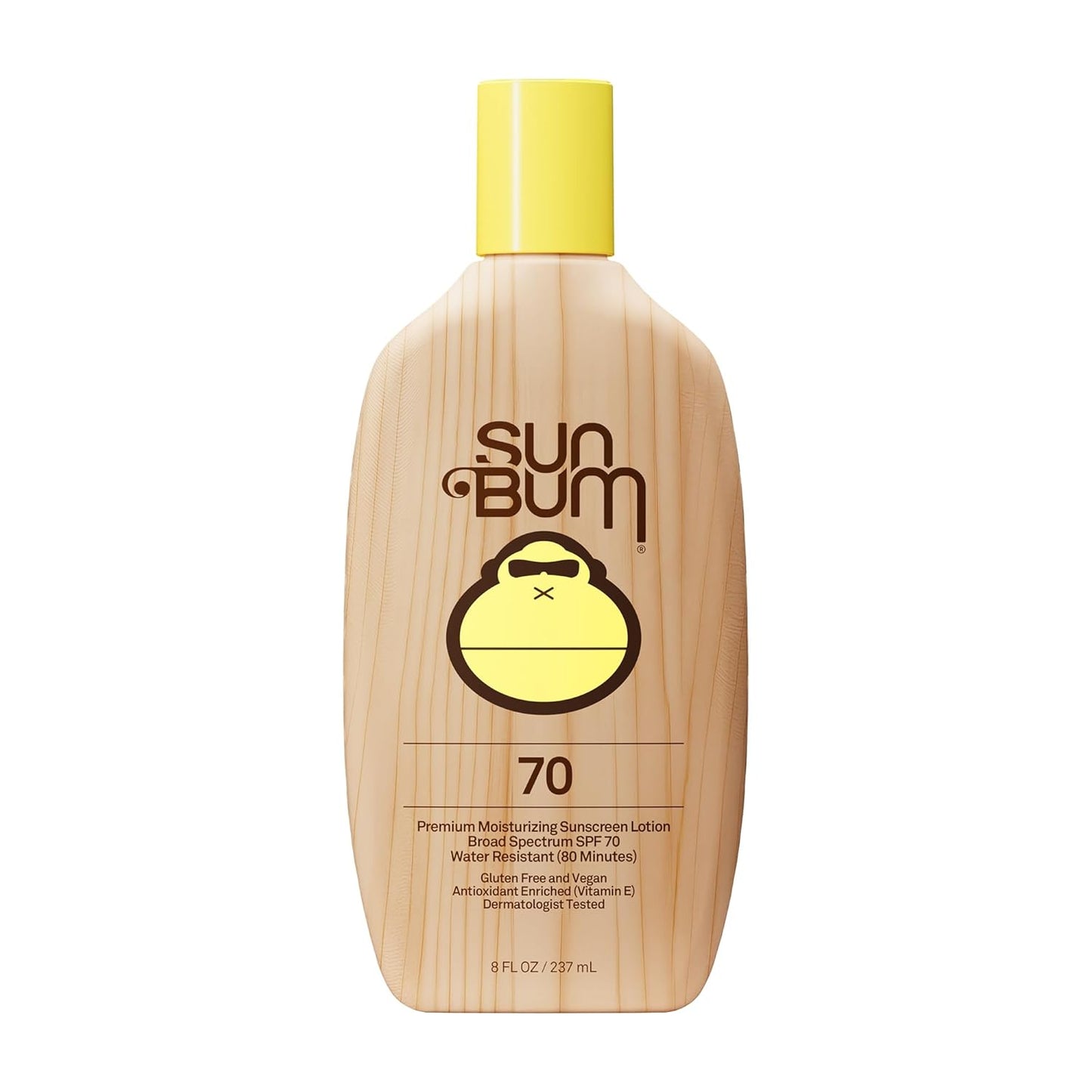Sun Bum Original SPF 70 Sunscreen Body Lotion - Broad Spectrum Moisturizing Formula with Vitamin E - 8 oz