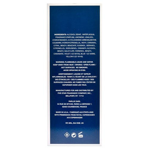 Royal Copenhagen Musk Eau de Cologne Spray for Men - 3.4 Ounce | Fresh & Invigorating Fragrance