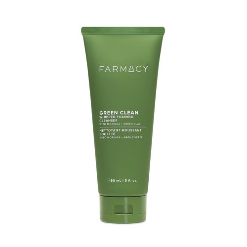 Farmacy Foaming Face Wash for Oily Skin - Oil-Free Gentle Cleanser with Green Clay | 150ml