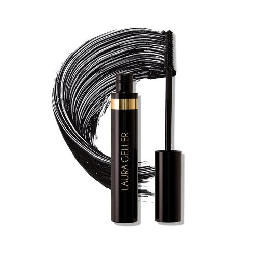 LAURA GELLER Kajal Longwear Mascara - Volumizing & Lengthening Black Mascara | Smudge-Proof, Flake-Proof Formula