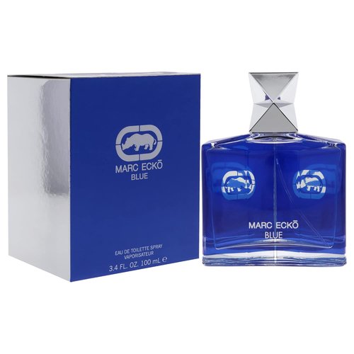 Marc Ecko Blue Eau de Toilette Spray - Refreshing Fragrance for Men | 3.4 Ounce