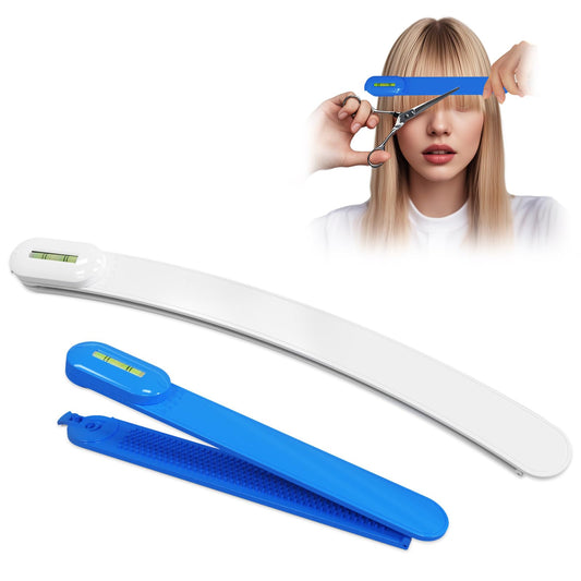 Hair Cutting Tool, DIY Layering and Trimming Kit with Clips, Guide for Bangs, Layers, Split Ends