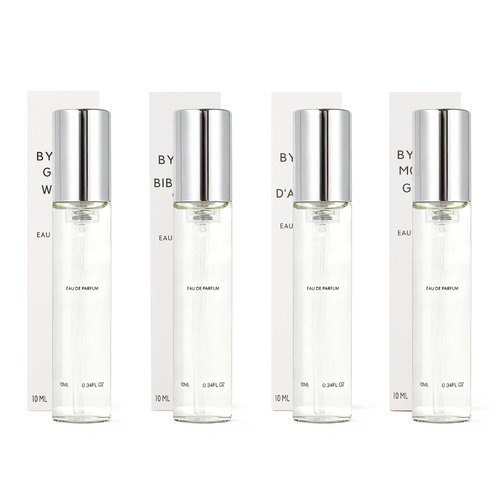 Byredo Mini Perfume Sampler - 4x10ml Women's Fragrance Set | Long-Lasting Bergamot, Lemon, Violet, Jasmine Notes