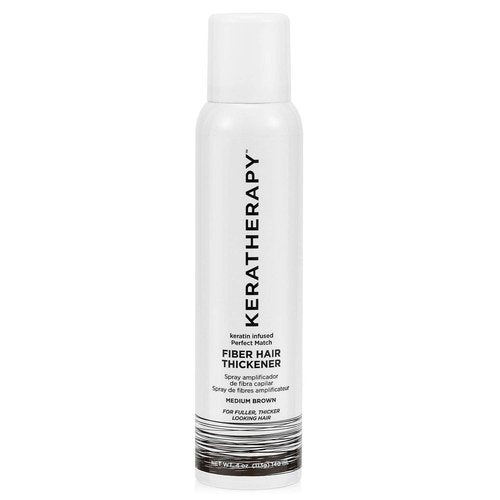 Keratherapy Keratin Infused Hair Thickener Spray - Volumizing Medium Brown Formula, 4 fl. oz.