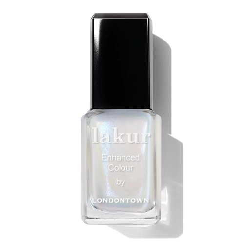 LONDONTOWN Lakur Nail Polish - Long-Lasting, Streak-Free, Chip-Resistant | Milk Bath, 0.4 Fl Oz, Non-Toxic Vegan Color